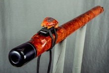 Red Mallee Burl Native American Flute, Minor, Low C#-4, #L32A (1)